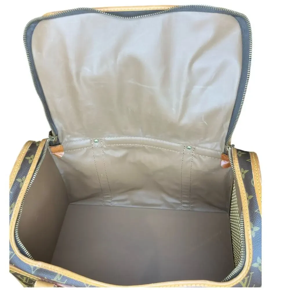 Louis Vuitton Sac Chien Monogram Pet Carrier Dog Bag LV